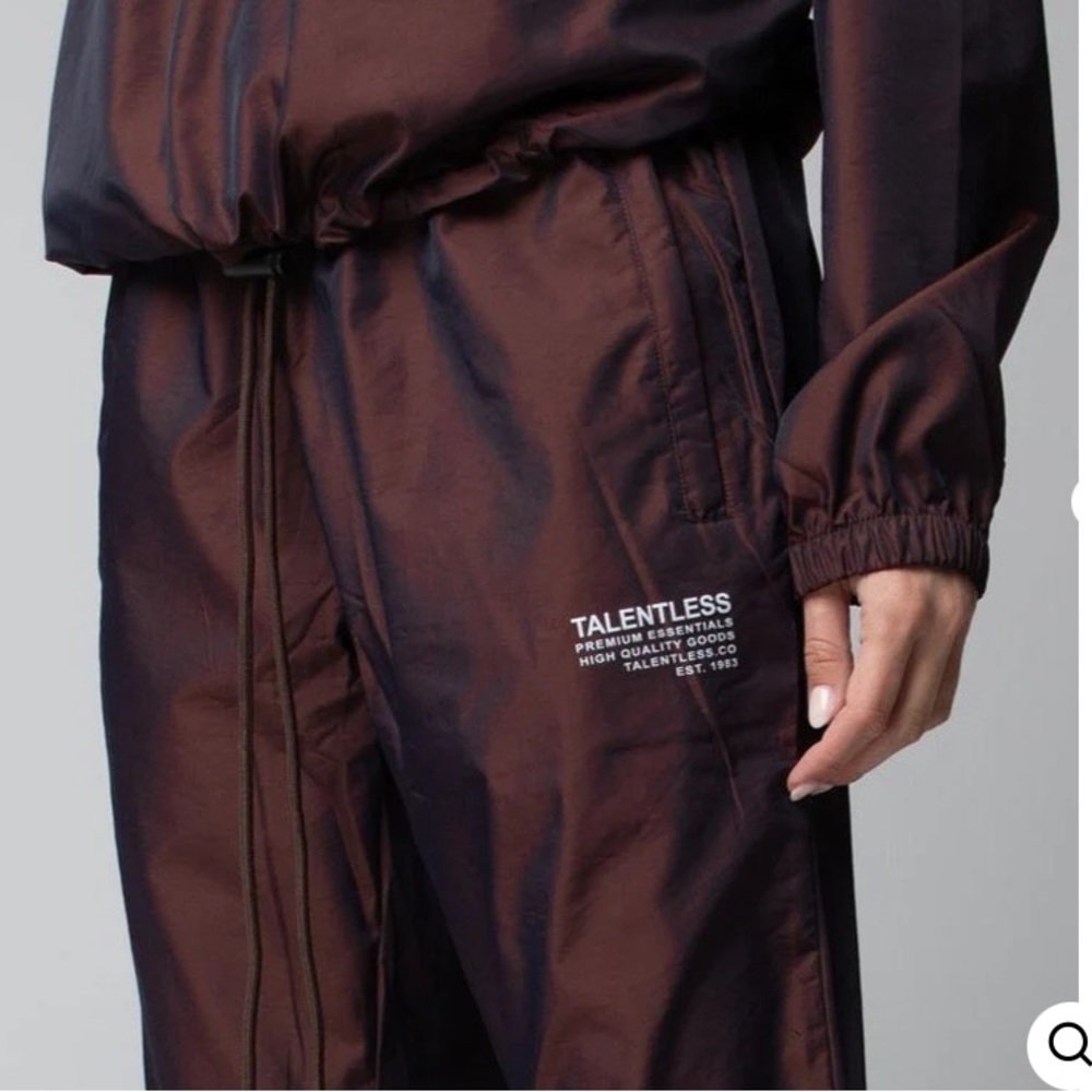 Talentless Unisex Merlot Track Pant